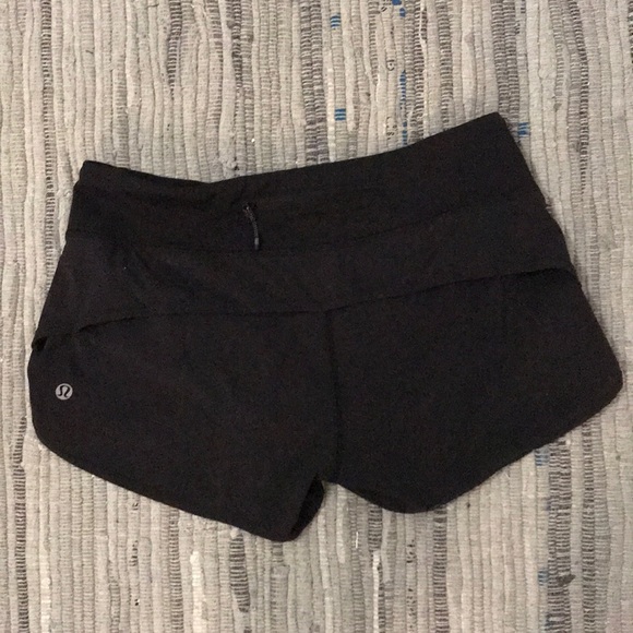 Lululemon Speed Shorts - 4 way stretch - Black - Picture 2 of 3